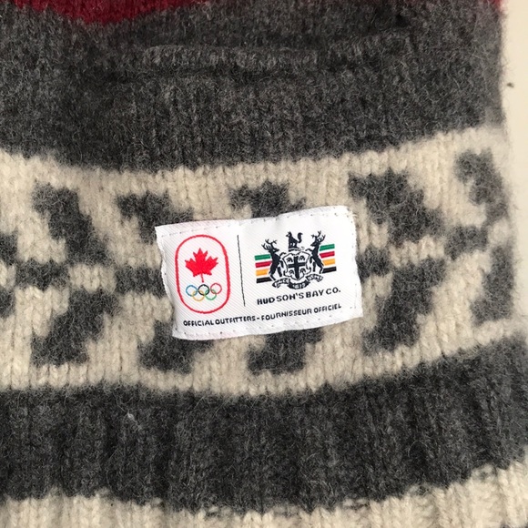 HBC Wool Olympic Canada Zip-Up - Picture 3 of 4
